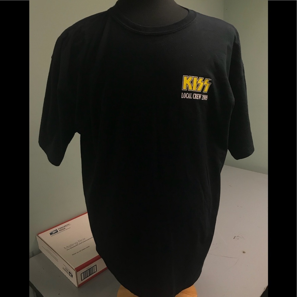 Kiss Living Legends 35 Local Crew 2009 T-shirt